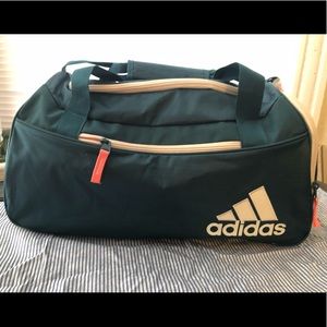 adidas Squad III Duffel Bag - Teal/Pink Gym Bag